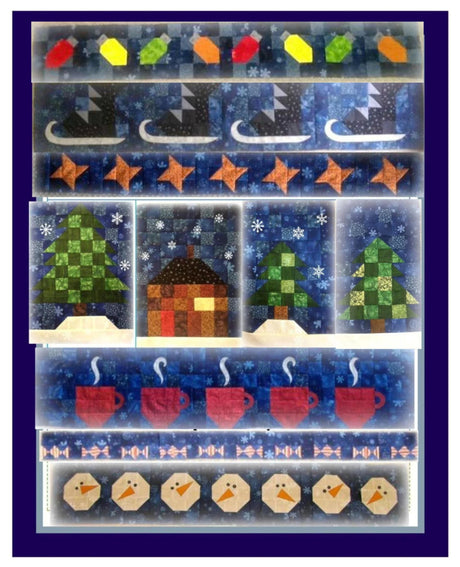 Minnesota Winter Wonderland BOM by Quilt Doodle Designs