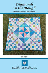 Diamond in the Rough Downloadable Pattern by Cuddle Cat Quiltworks