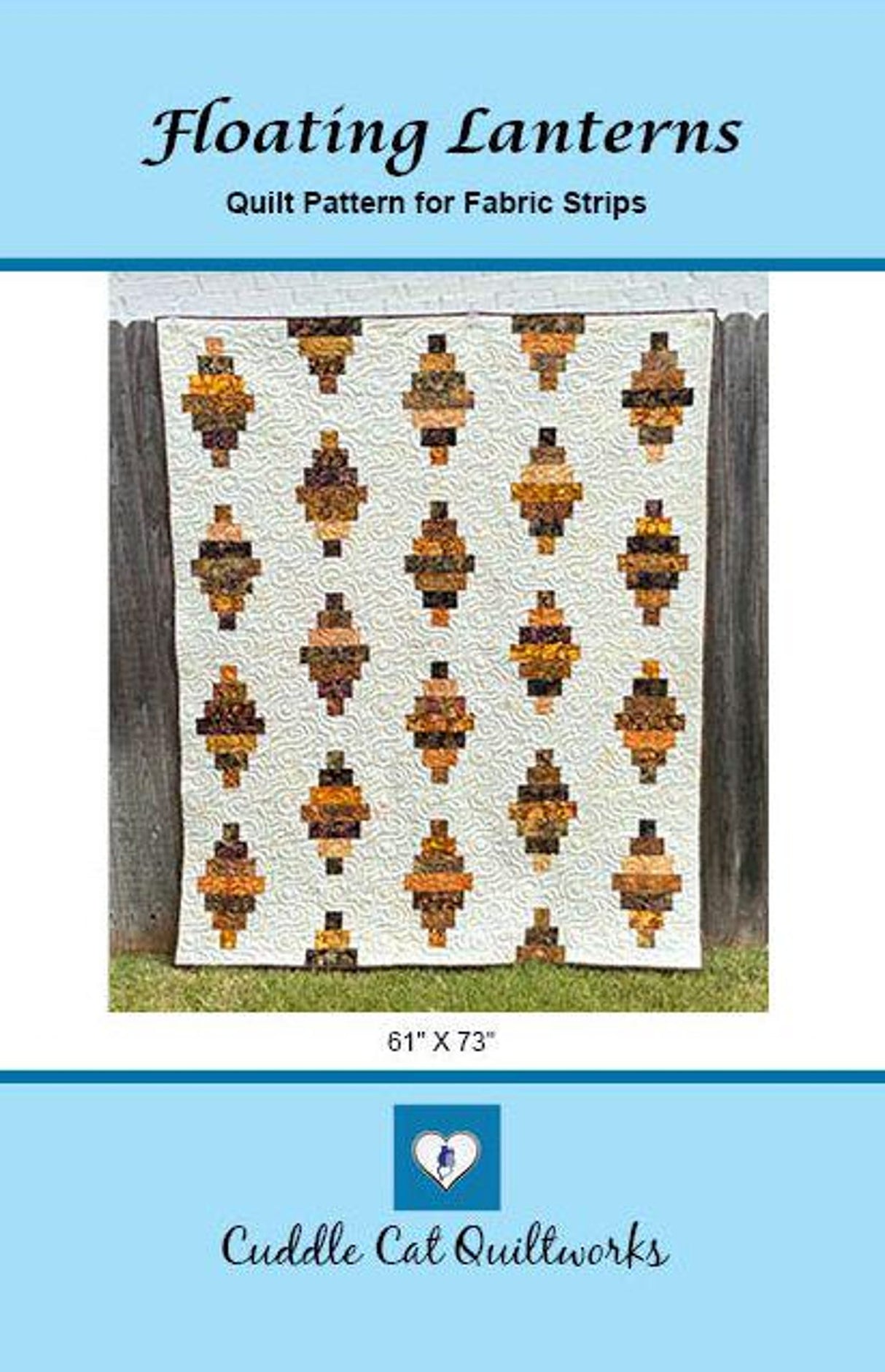 Floating Lanterns Downloadable Pattern by Cuddle Cat Quiltworks
