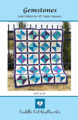 Gemstones Downloadable Pattern by Cuddle Cat Quiltworks