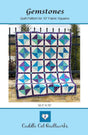 Gemstones Downloadable Pattern by Cuddle Cat Quiltworks