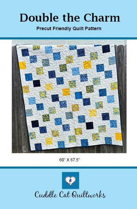 Double the Charm Downloadable Pattern by Cuddle Cat Quiltworks