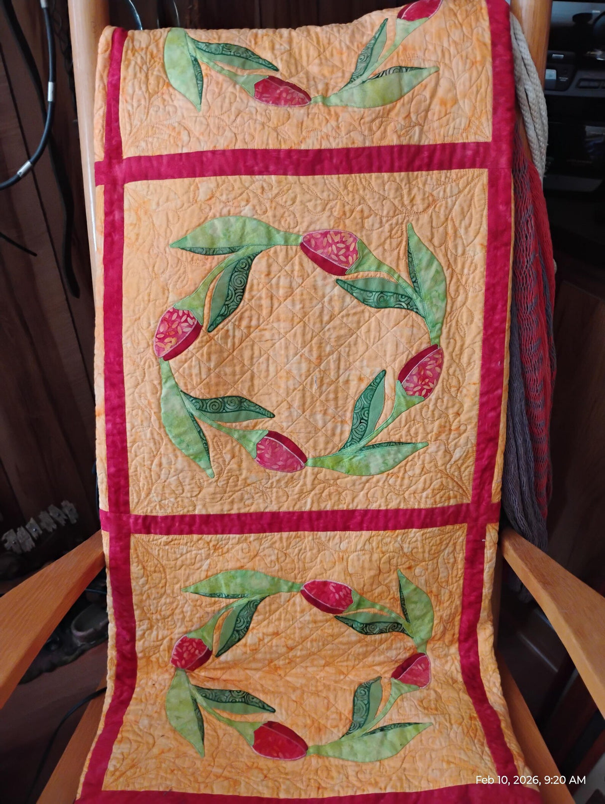 Spring Flowers - Press & Peel Fusible Applique by Penny Slate Designs