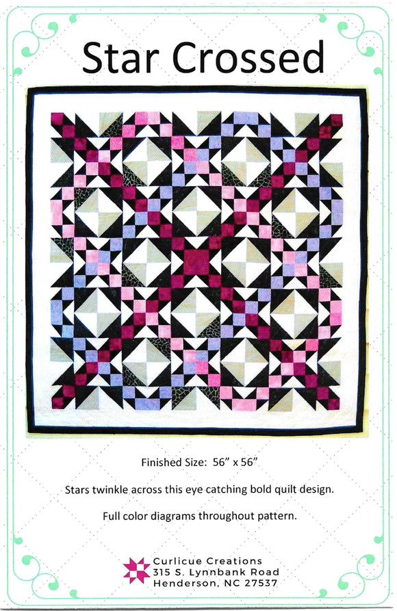 Star Crossed Downloadable Pattern by Curlicue Creations