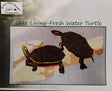 Freshwater Turtles Fusible Applique Pattern by Penny Slate Designs