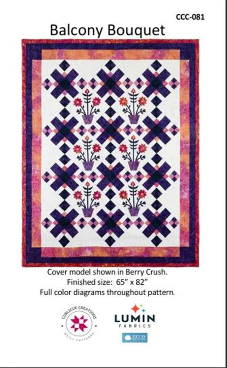 Balcony Bouquet Downloadable Pattern by Curlicue Creations