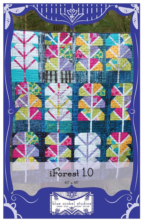 iForest 1.0 Quilt Pattern by Blue Nickel