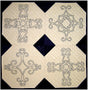 Ironwork Cross Downloadable Pattern by J Michelle Watts Designs