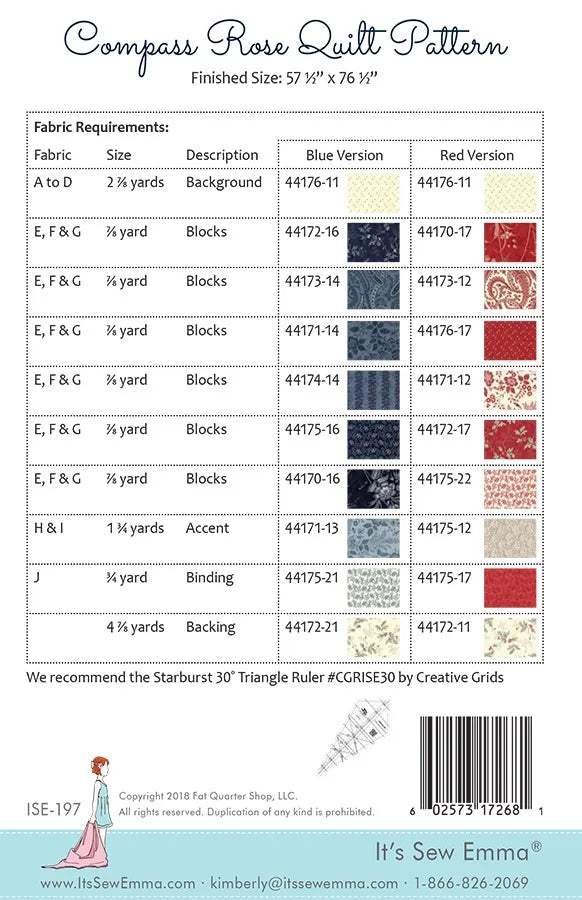 Compass Rose  Pattern