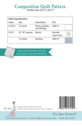 Composition Quilt Pattern