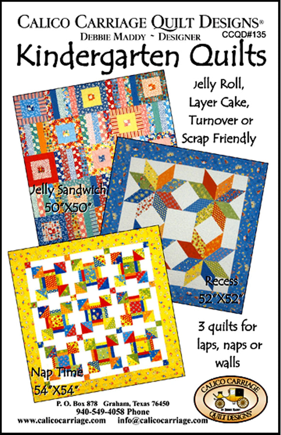 Kindergarten Quilt Pattern by Calico Carriage
