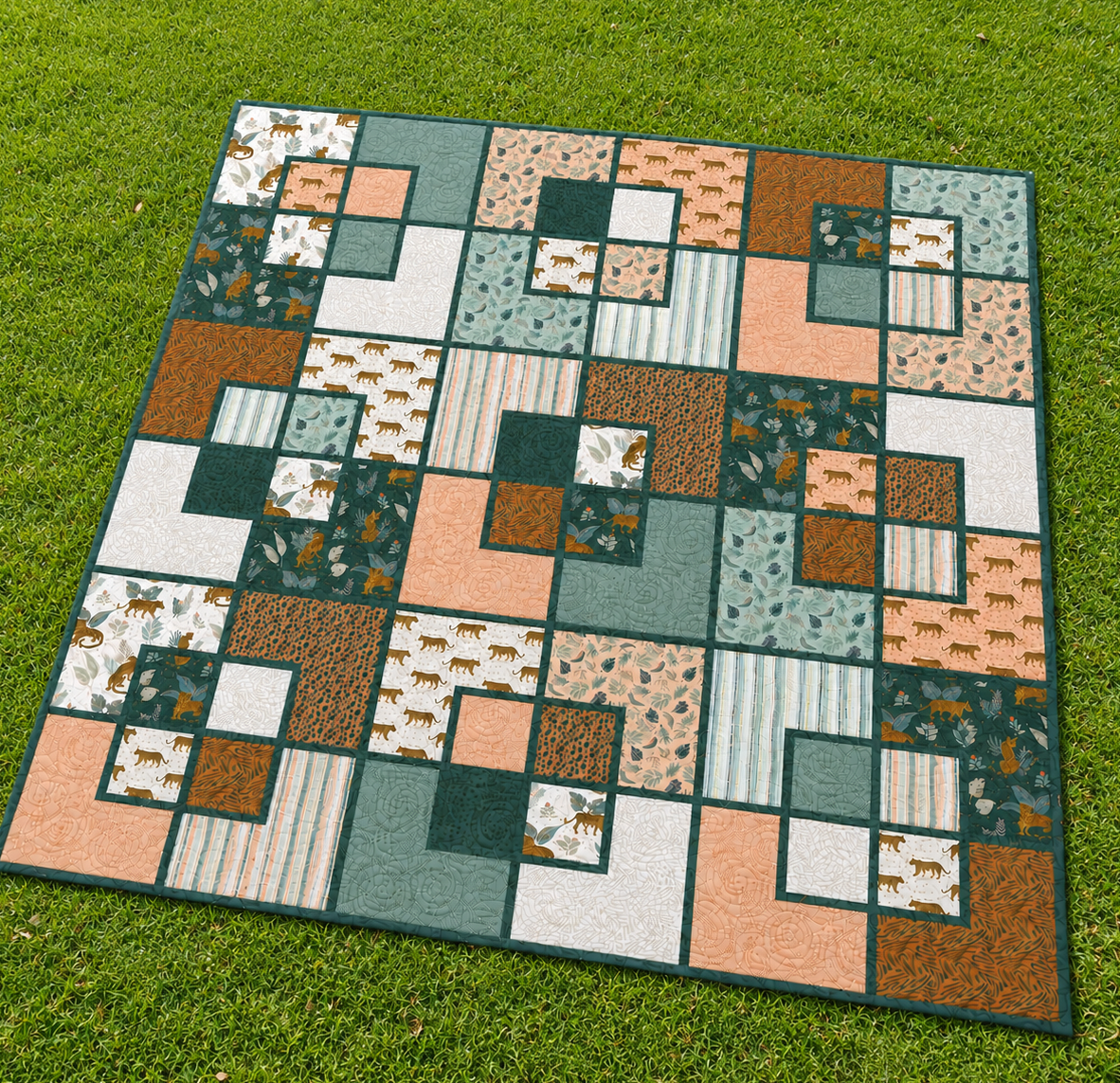 Window Boxes Downloadable Pattern by Cuddle Cat Quiltworks