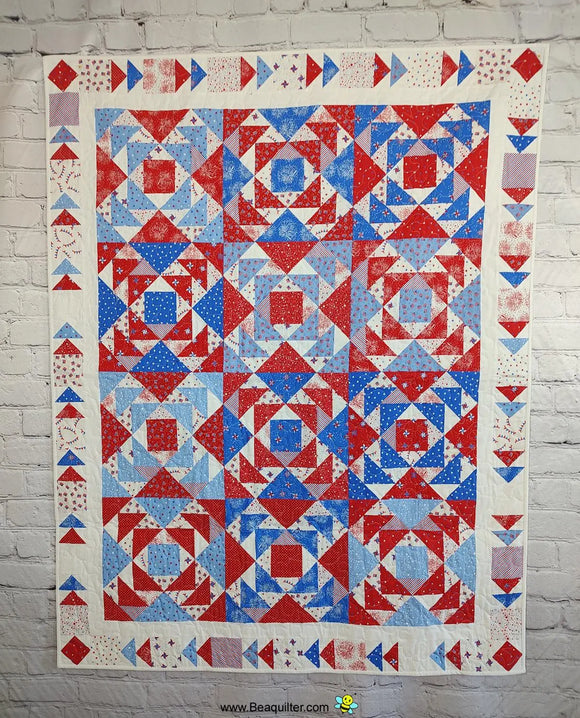 Give Me Liberty Quilt Pattern by Beaquilter