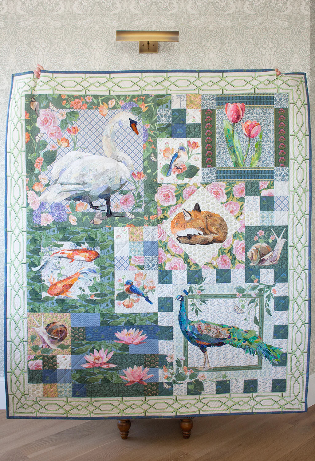 Longwood Quilt Pattern by Collage Quilter