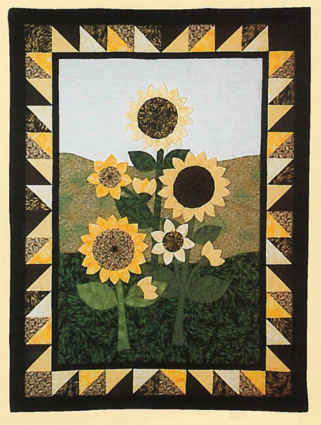 Sunflower Fields Quilt Pattern by Laura's Sage Country Quilts