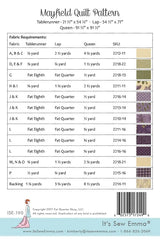 Mayfield Quilt Pattern