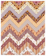 Mini Modern Quilt Bundle Pattern in Harvest on the Prairie fabrics