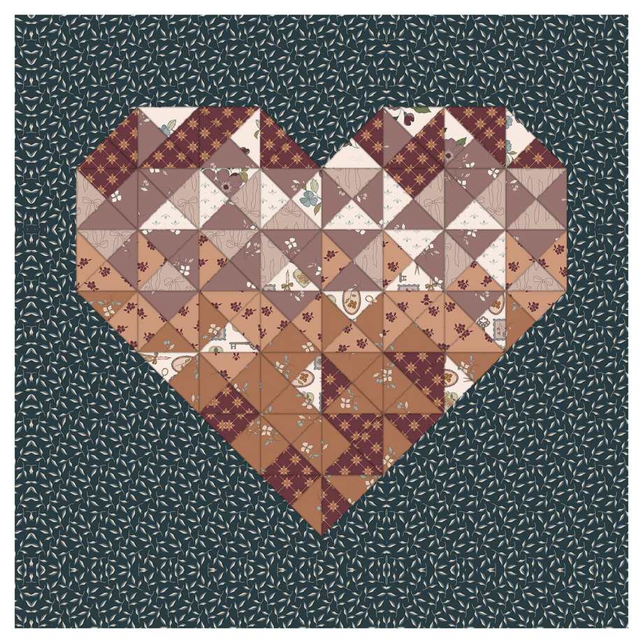 Mini Modern Quilt Bundle Pattern shown in Charmed & Treasured fabrics