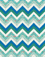 Modern Zigzag Quilt Pattern in Brave Your Way fabrics