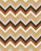 Modern Zigzag Quilt Pattern in Worth Repeating fabrics