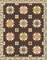 Moon Blossom Quilt Downloadable Pattern in Worth Repeating fabrics