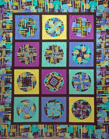 Cartwheels Quilt Pattern by Nellie J. Designs