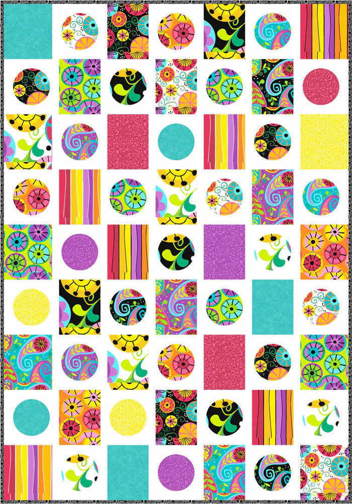 Sweet Spots Quilt Pattern by Nellie J. Designs