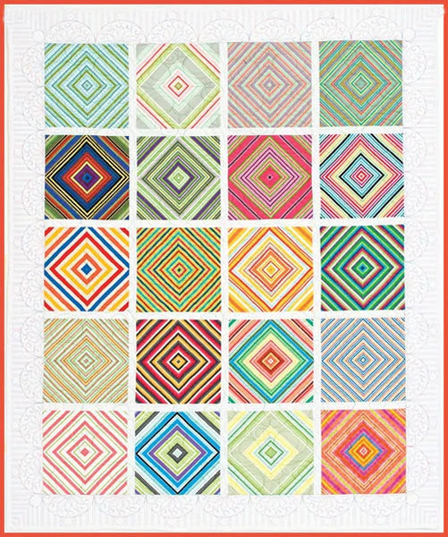 Uptown Stripes Quilt Pattern by Nellie J. Designs