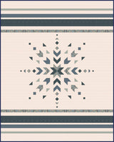 Nordic Frost Quilt Pattern in Charmed & Treasured fabrics