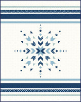 Nordic Frost Quilt Pattern in Love You to the Moon fabrics