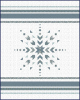 Nordic Frost Quilt Pattern in Petals & Hazel fabrics