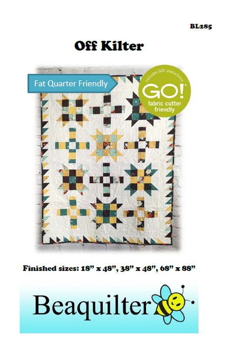Off Kilter Downloadable Pattern by Beaquilter
