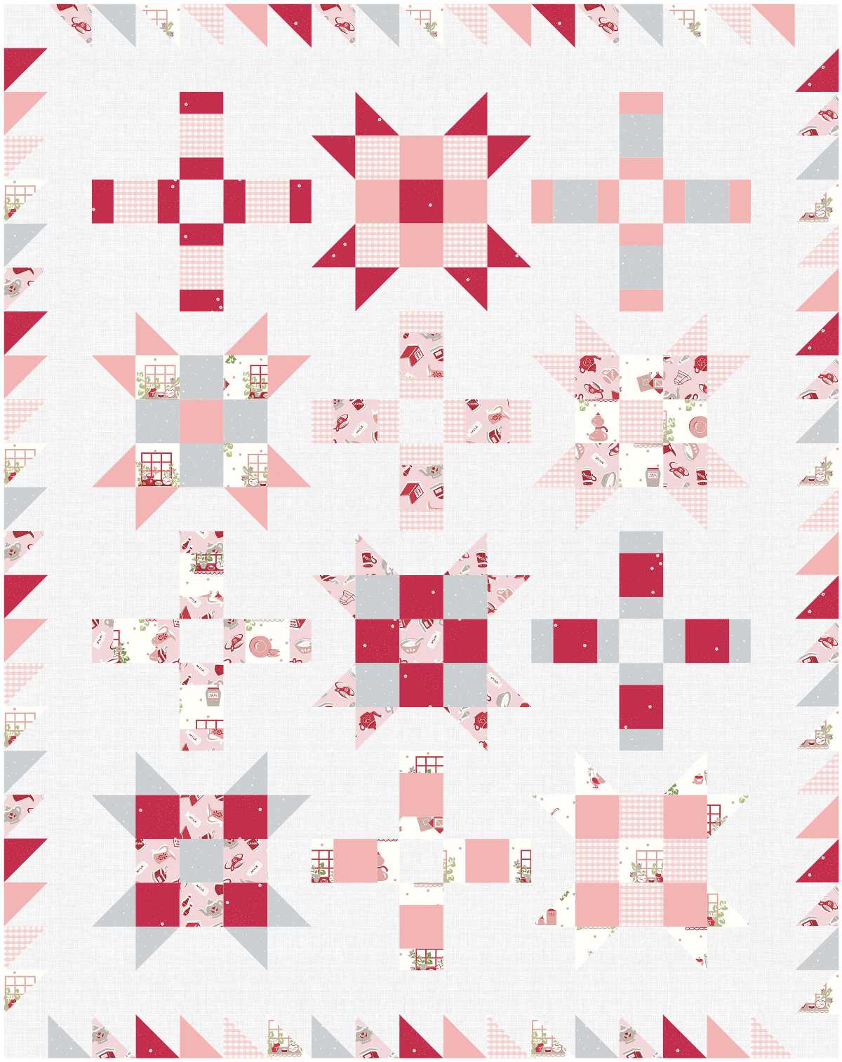 Off Kilter Downloadable Pattern by Beaquilter