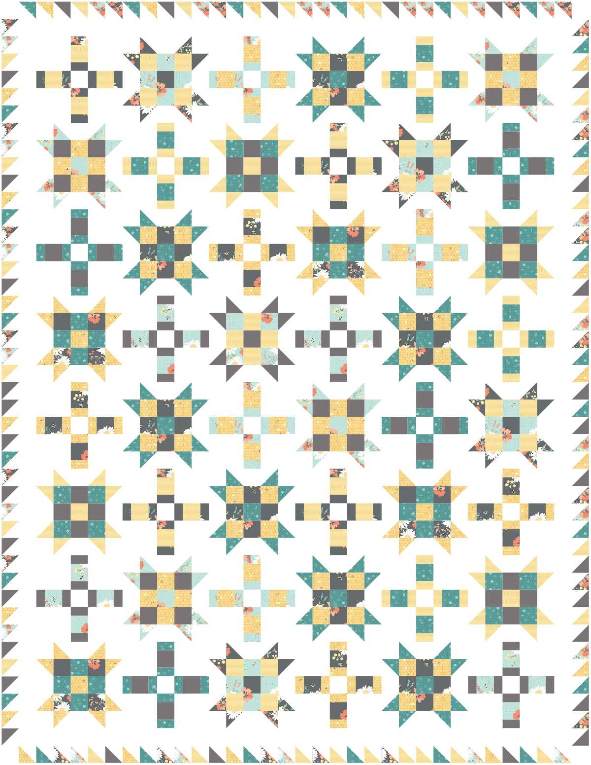 Off Kilter Downloadable Pattern by Beaquilter