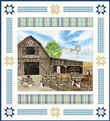 On The Ranch FREE Downloadable Pattern in Love You to the Moon fabrics