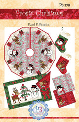 Frosty Christmas Quilt Pattern by P3 Designs