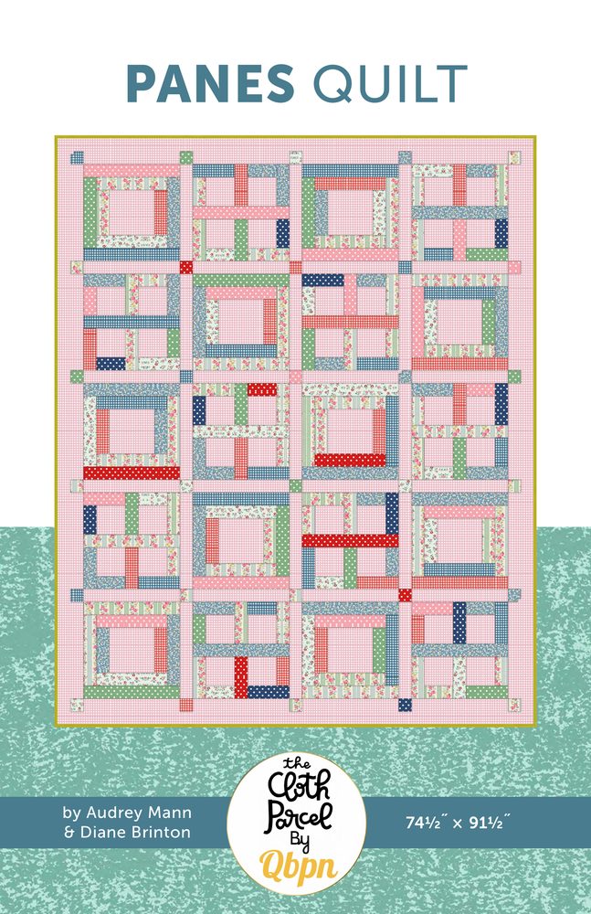 Panes Quilt Pattern shown in Cath Kidston® Signature Collection fabrics