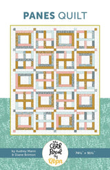 Panes Quilt Pattern in Petals & Hazel fabrics