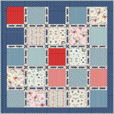 Patriotic Patchwork FREE Downloadable Pattern in Cath Kidston® Signature Collection fabrics