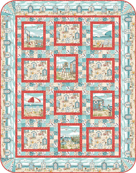 Just Beachy Quilt Pattern by Patti Carey