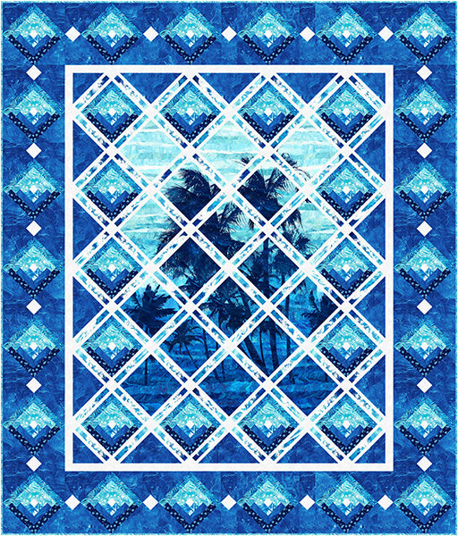 Logs & Lattice Quilt Pattern by Patti Carey