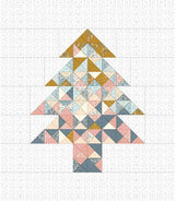 Piece & Joy Quilt Downloadable Pattern in Petals & Hazel fabrics