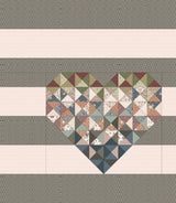 Piece & Love Quilt Pattern in Charmed & Treasured fabrics