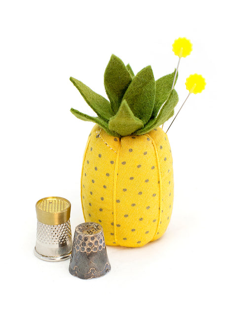 Pineapple Crush Pincushion Pattern by Sewn Wyoming