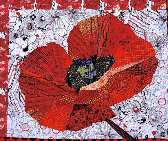 Poppy Quilt Pattern by Ann Shaw Quilting