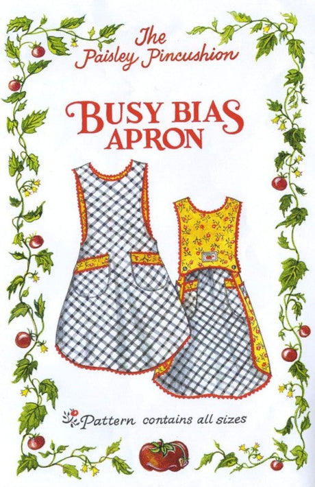Busy Bias Apron Pattern by Paisley Pincushion