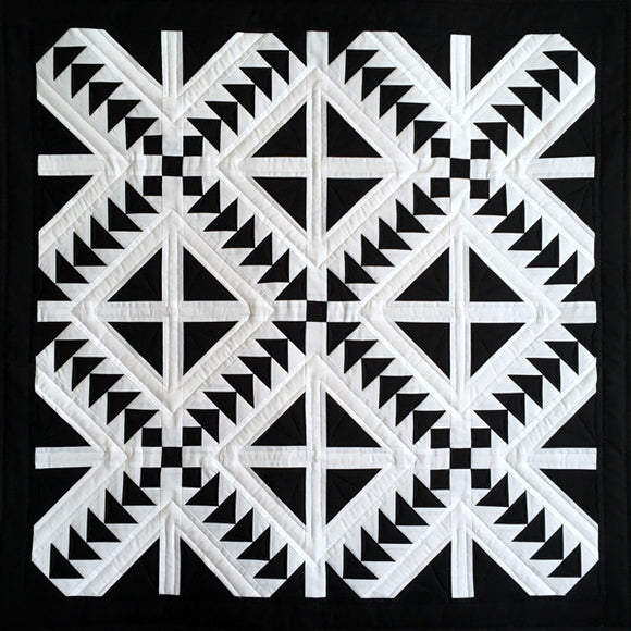 Cross Flight Quilt Pattern  by Pamela Quilts