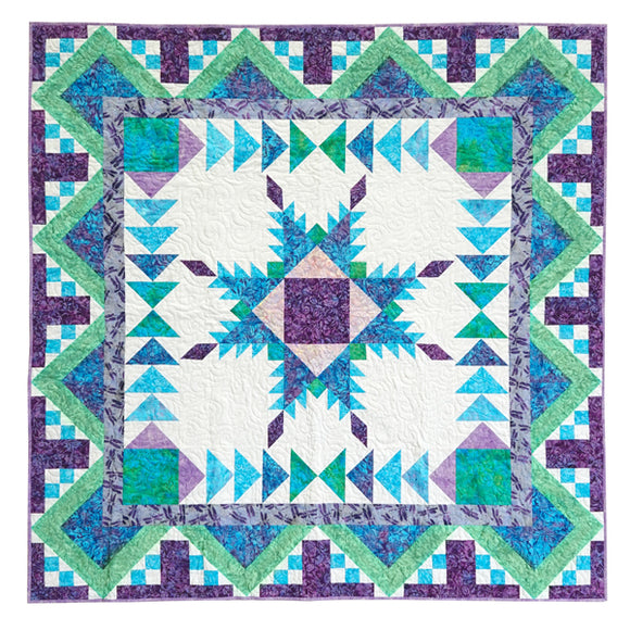 Fancy Feathers Quilt Pattern by Pamela Quilts