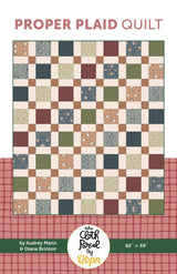 Proper Plaid Quilt Pattern in Charmed & Treasured fabrics