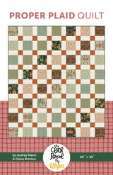 Proper Plaid Quilt Pattern in Worth Repeating fabrics